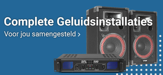Complete geluidsinstallaties
