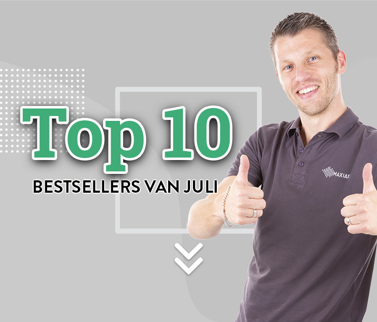 Top 10 bestsellers van juli