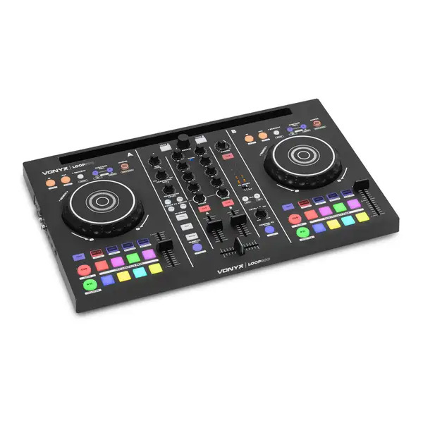 Vonyx Loop300 DJ controller - Tweekanaals DJ controller - Met Virtual DJ LE - Midi DJ controller