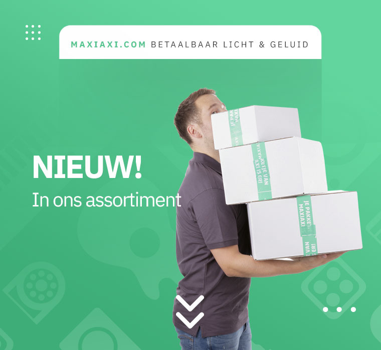 Nieuw bij MaxiAxi!