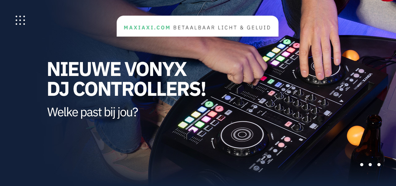Nieuwe Vonyx DJ controllers